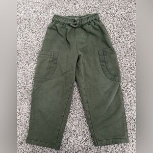 Zara Kids Dark Green Joggers Sweatpants